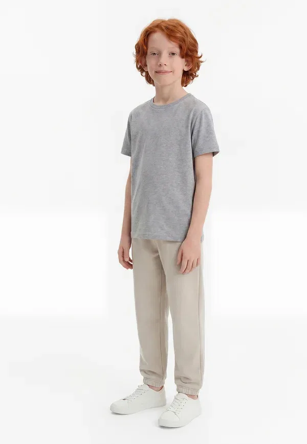 Брюки хлопковые Kids fluffy sweatpants Urban Classics, Cloud, цвет cloud