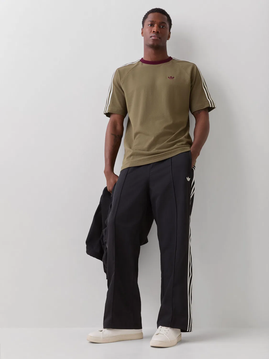 Футболка с коротким рукавом Britcore, adidas Originals, оливковый — фото 3