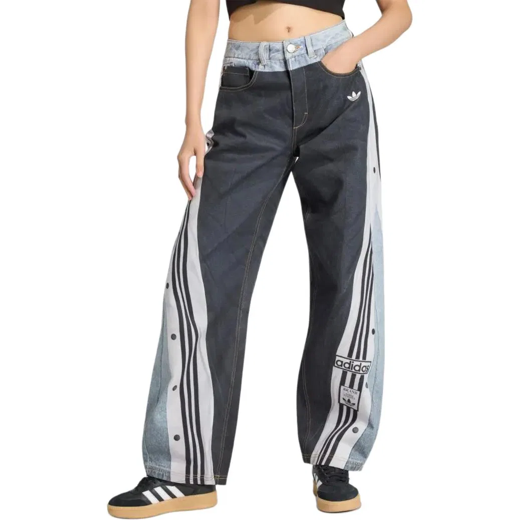 Женские джинсы Adidas Originals ADIBREAK, Black/Blue — фото 3