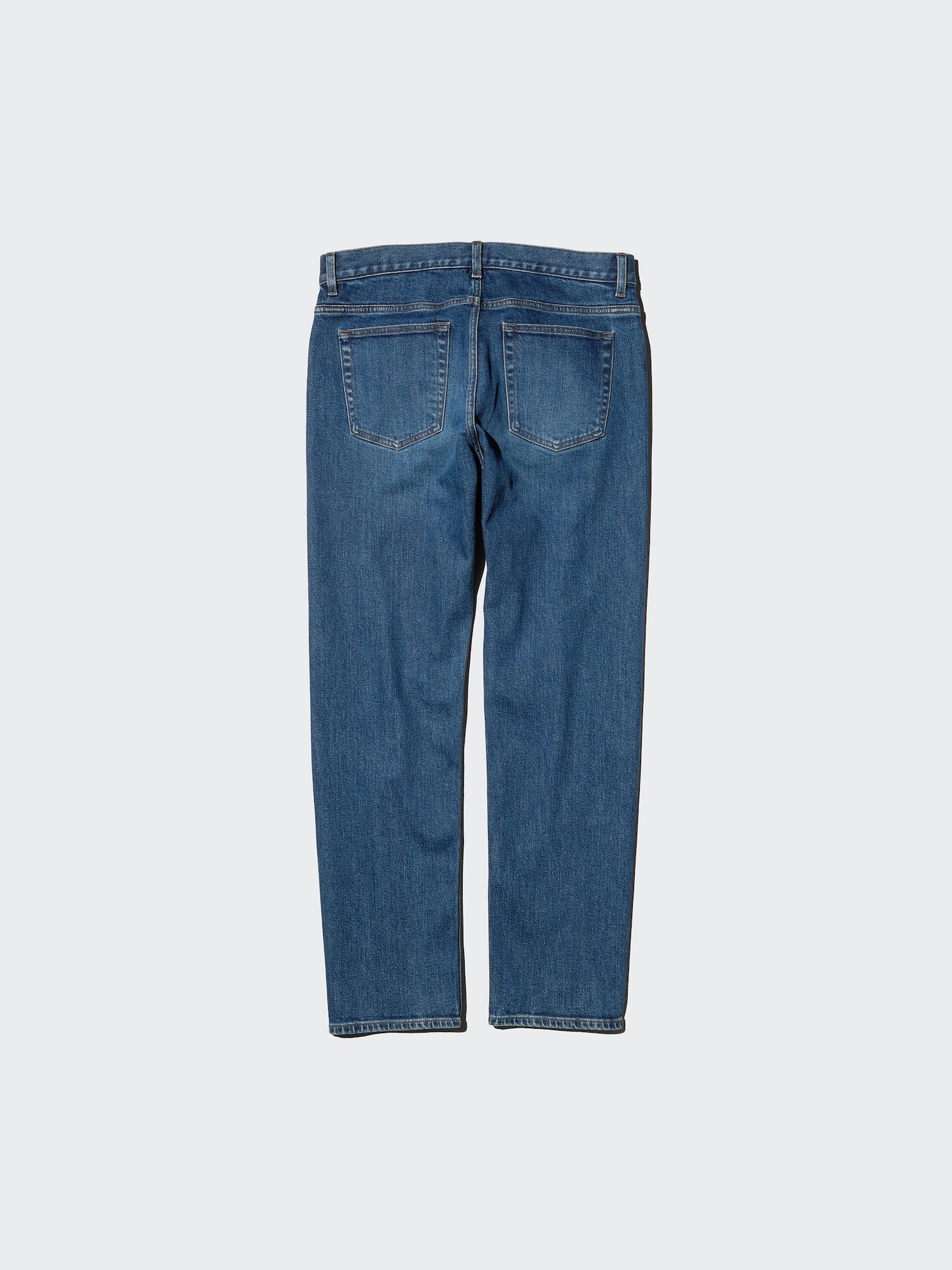 Джинсы Uniqlo Slim Straight, 67 синий — фото 3