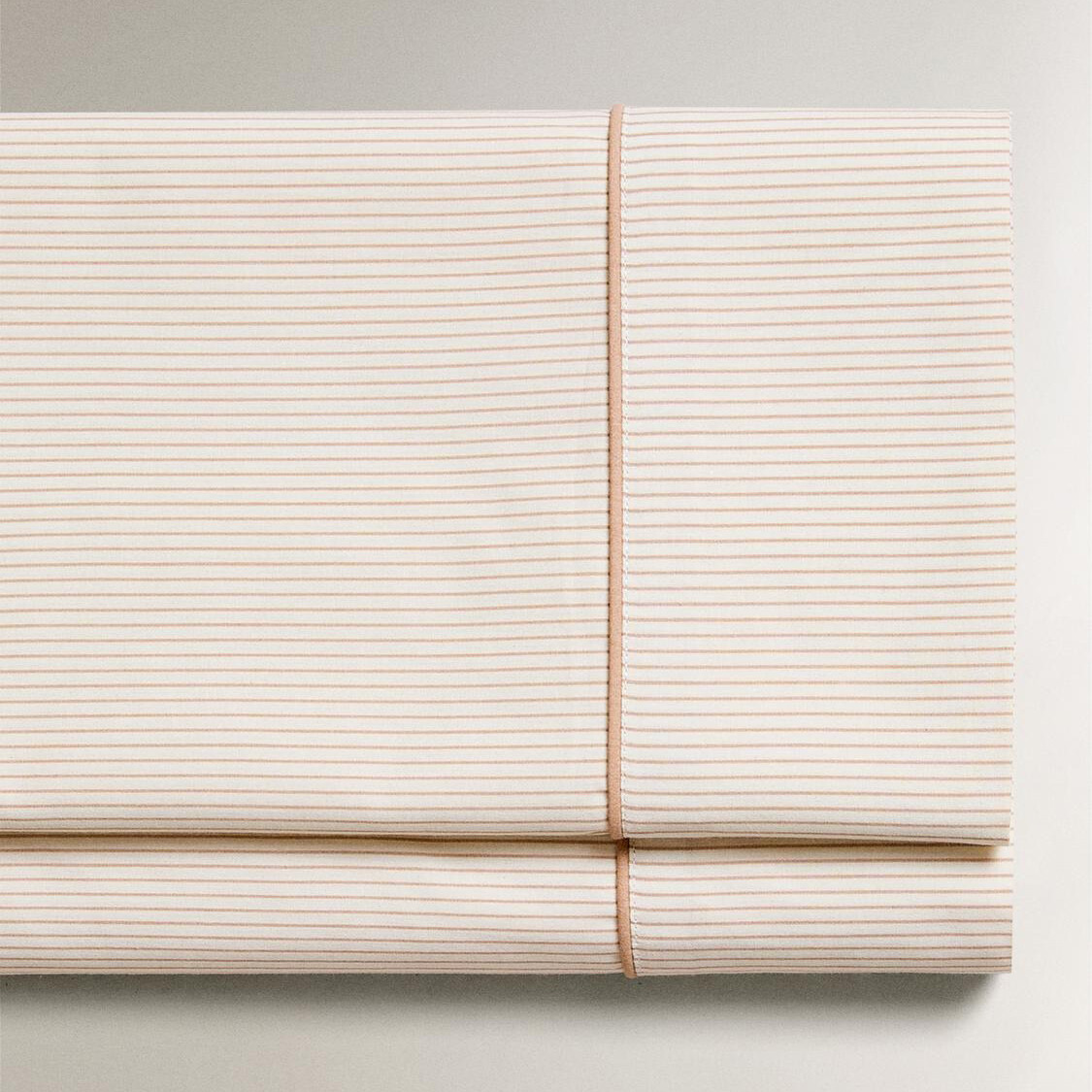 

Детская плоская простыня Zara Home Striped, розовый