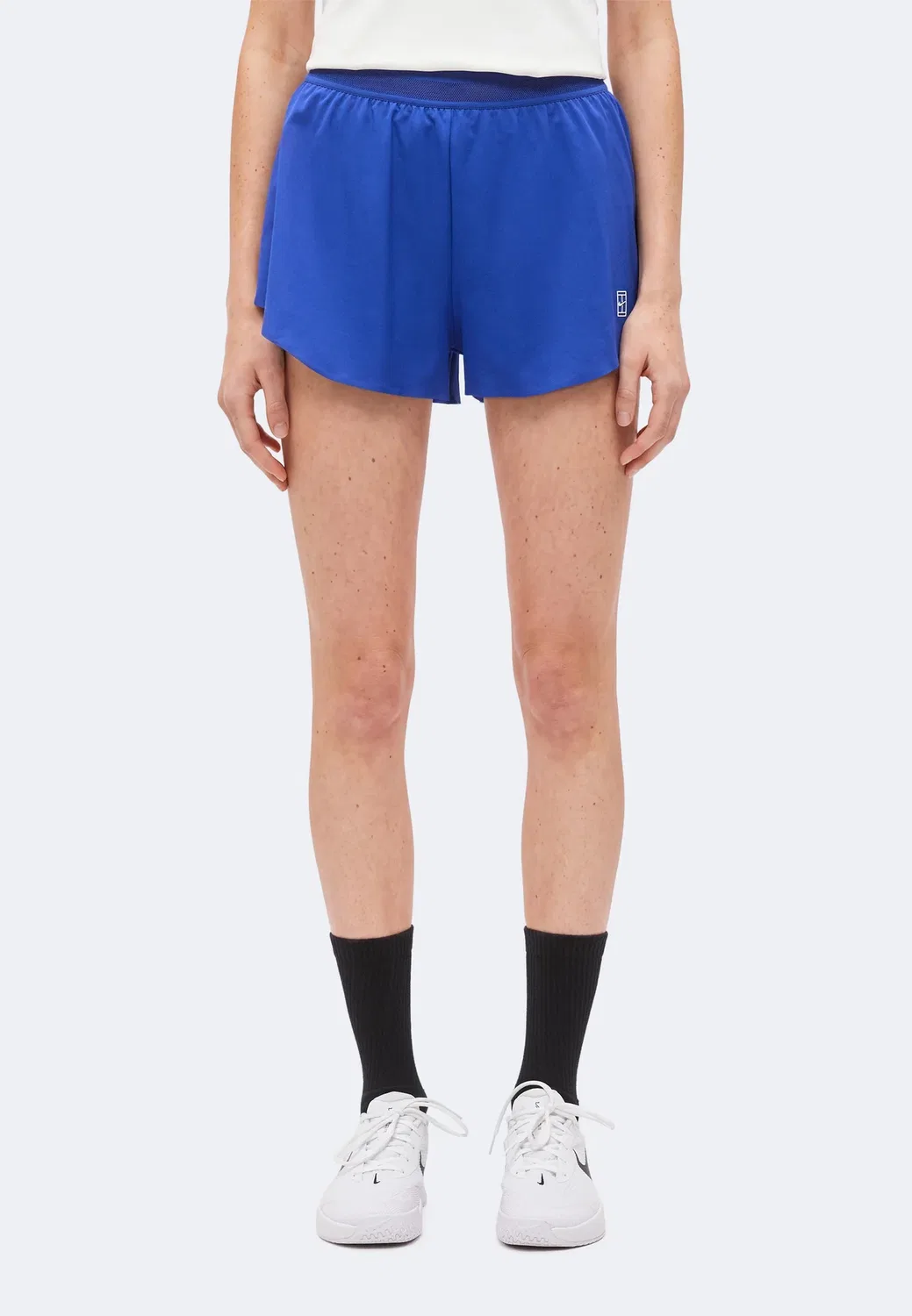 Женские теннисные шорты Nikecourt Ace Advantage - спортивные шорты Nike Performance, Old Royal/White