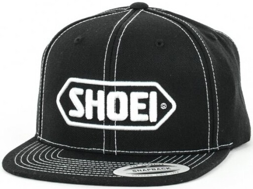 

Кепка Shoei Base с логотипом, черный/белый