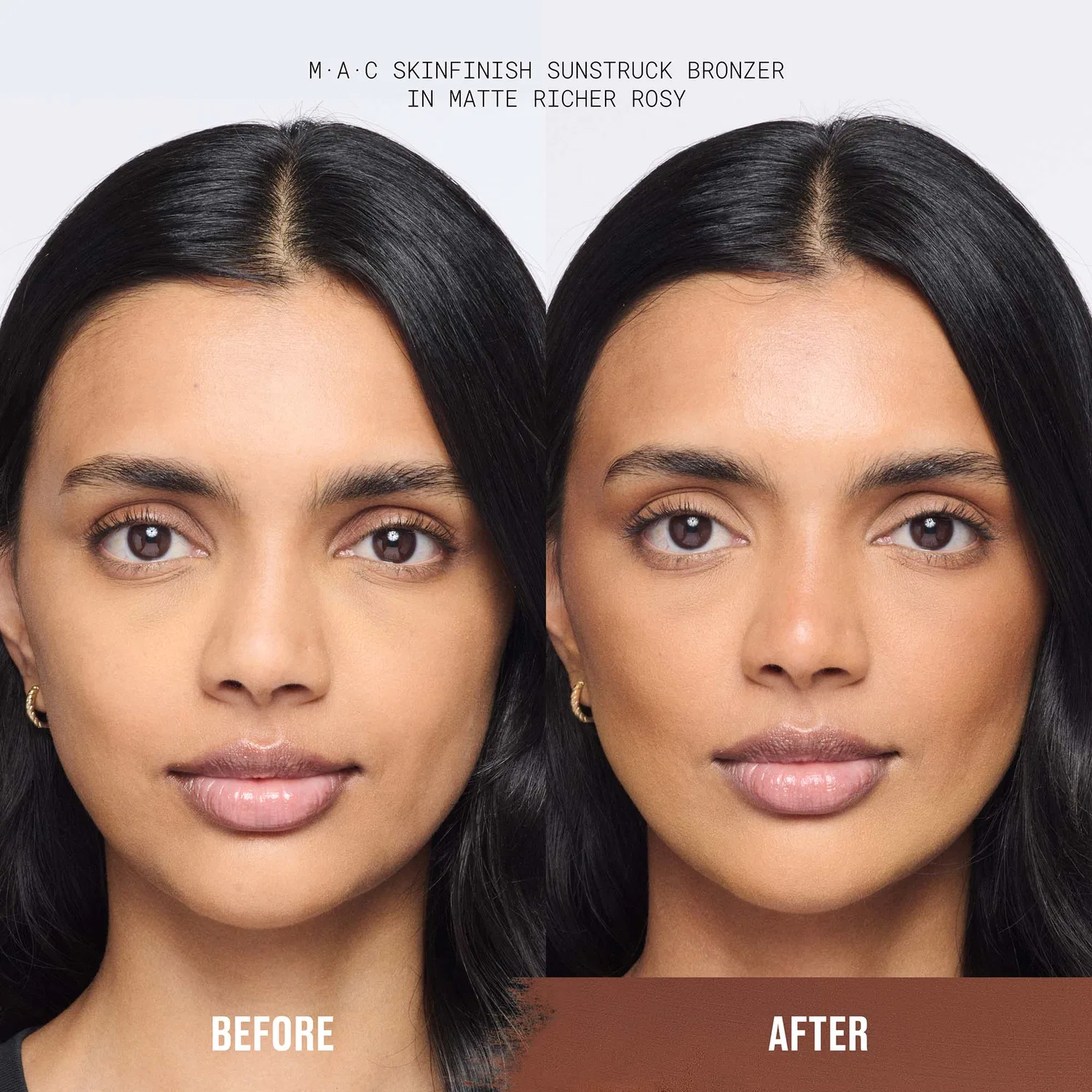 Бронзер матовый Skinfinish Sunstruck Matte Bronzer MAC, Richer Rosy — фото 4