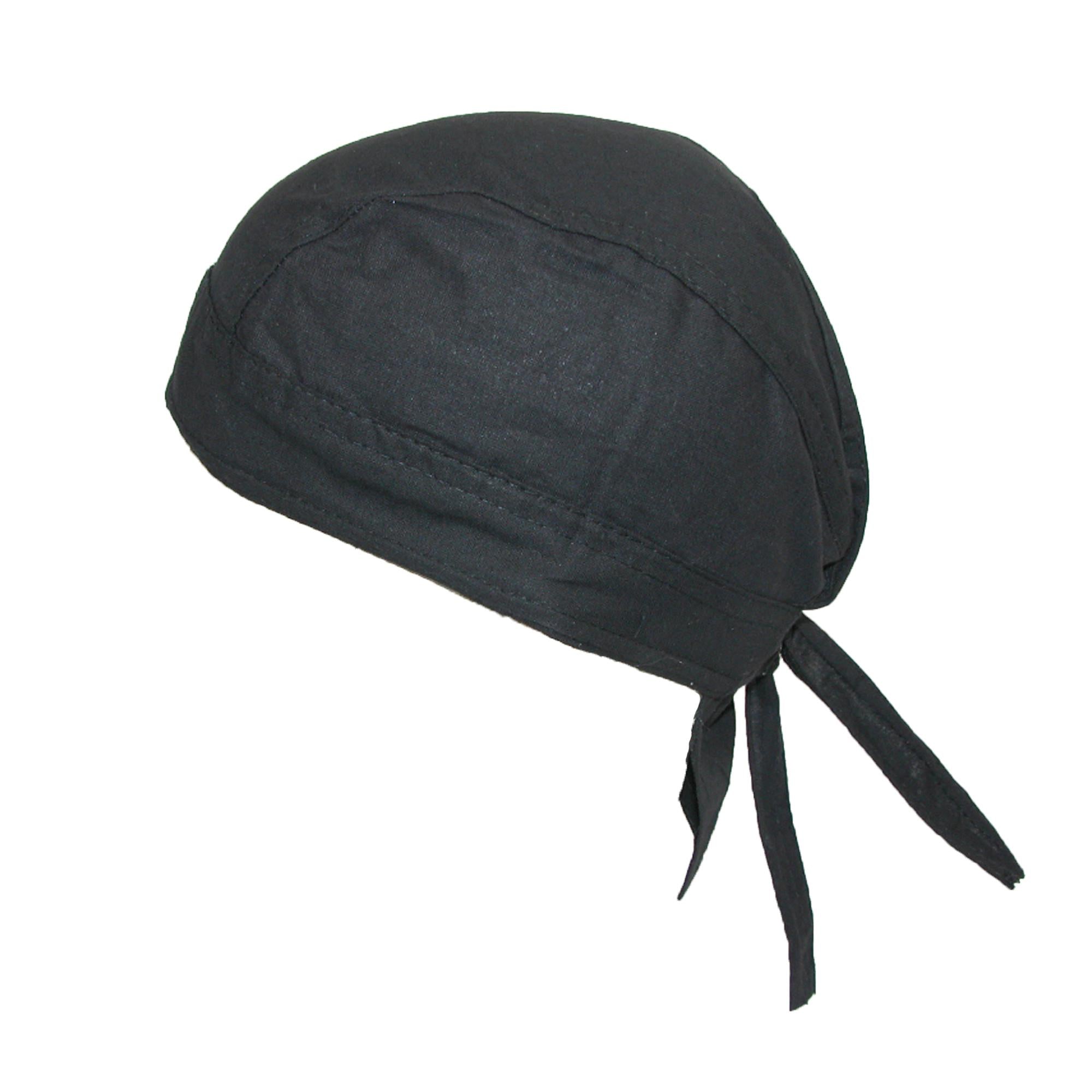 

Кепка байкерская Do Rag из хлопка без подкладки CTM, черный