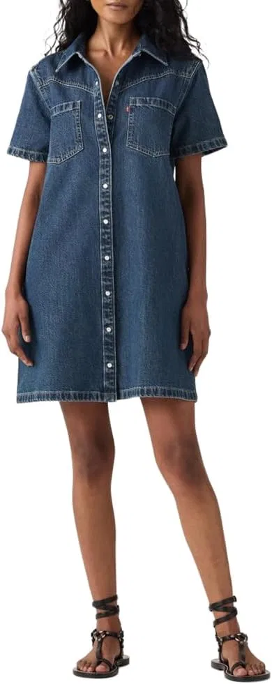 Женское джинсовое платье А-силуэта Louisa Levi's, Blue