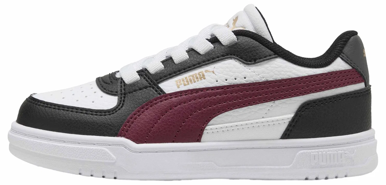 Детские кроссовки для мальчиков с принтом Caven Velcro Pre-school PUMA, III Black Team Regal Red White