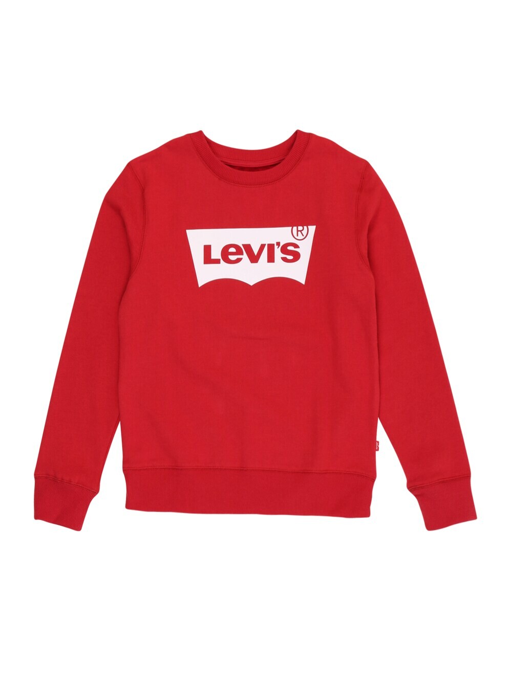 

Толстовка обычного кроя Levis Kids Batwing Crewneck, красный