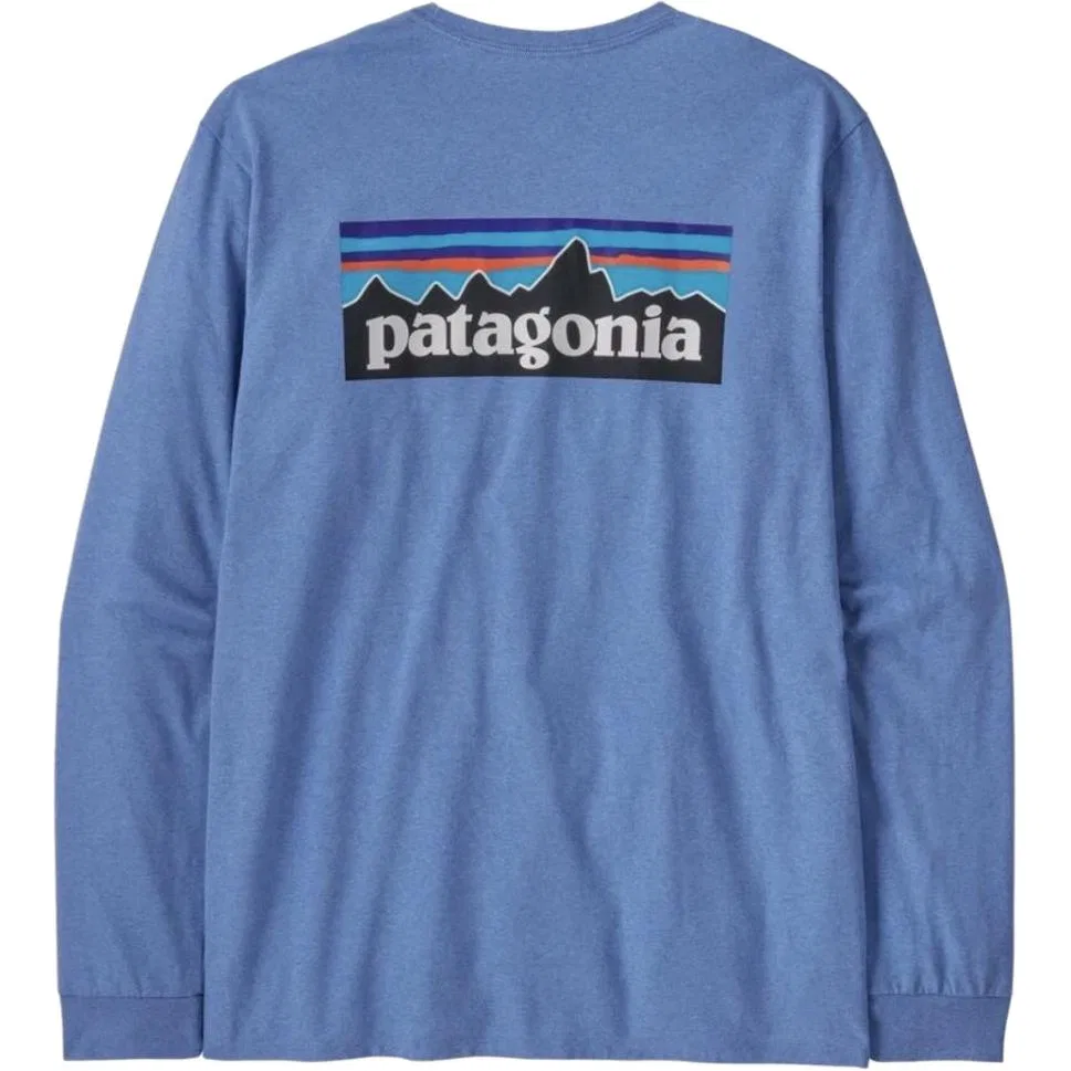 Мужская футболка с принтом Responsibili Tee Patagonia, Abundant Blue