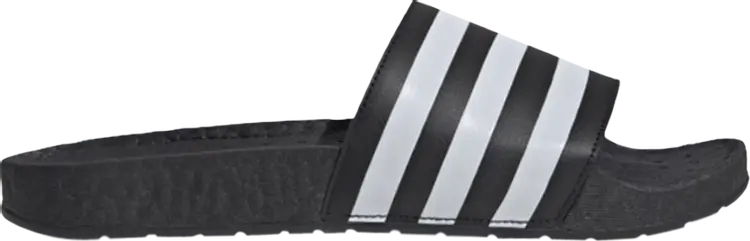 

Сандалии Adidas Adilette Boost Slides 'Core Black White', черный