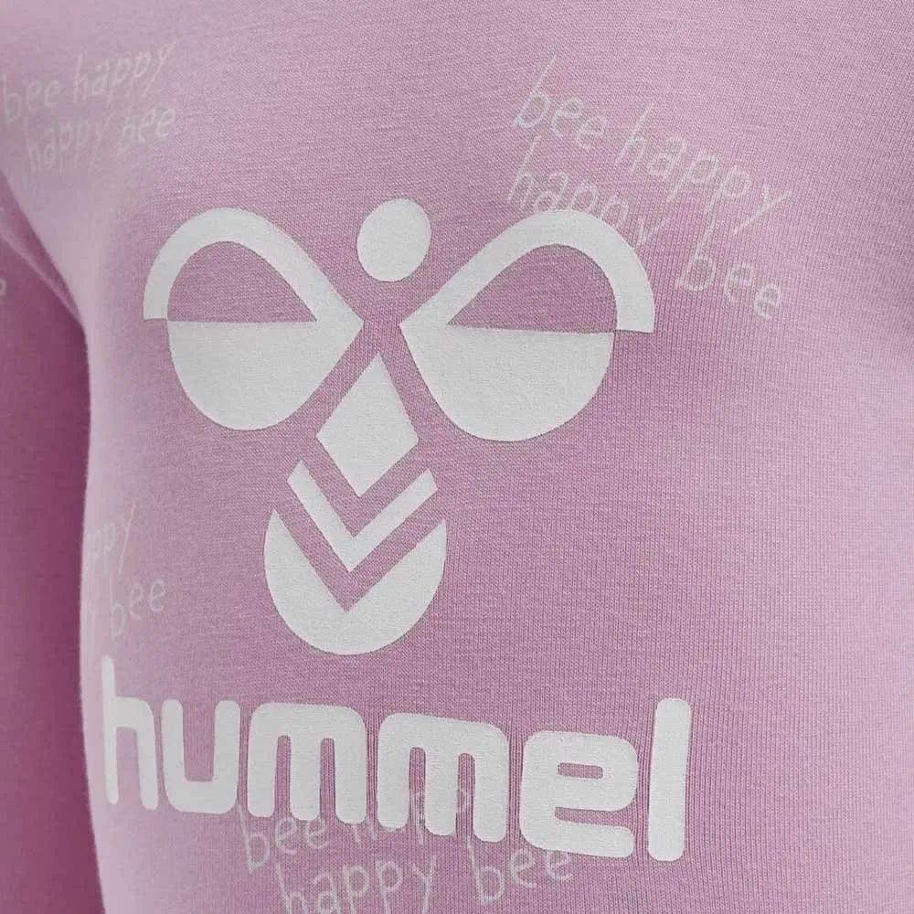 Боди с длинным рукавом Calen Hummel, розовый — фото 4