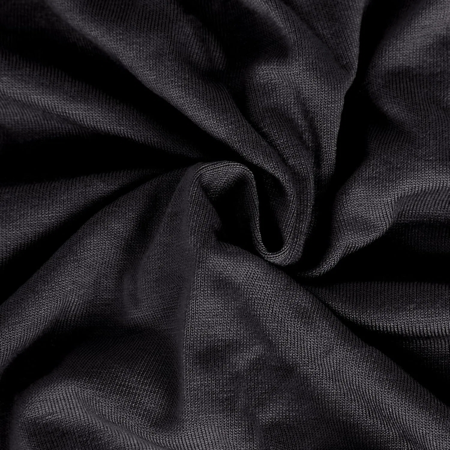 Майка женская без рукавов, свободного кроя, на бретелях, Black — фото 3