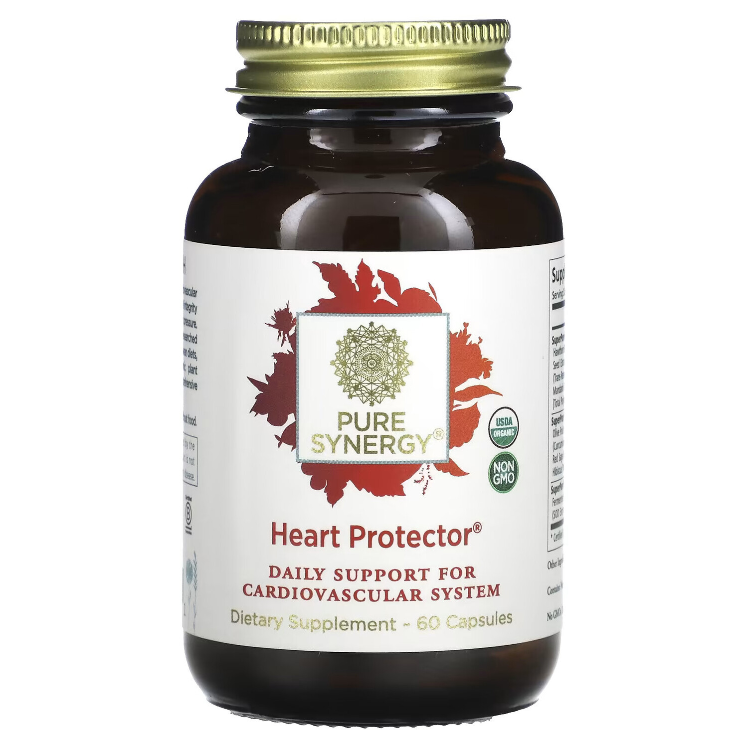 

Pure Synergy, Heart Protector, 60 капсул