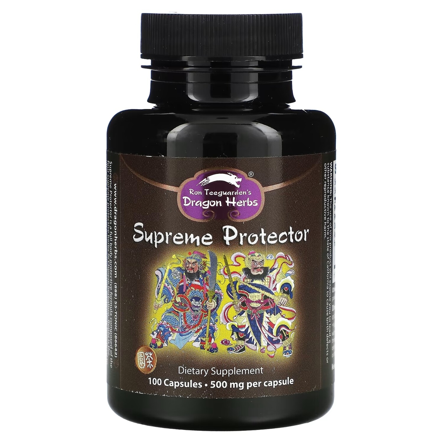 

Dragon Herbs Supreme Protector 450 мг, 100 капсул