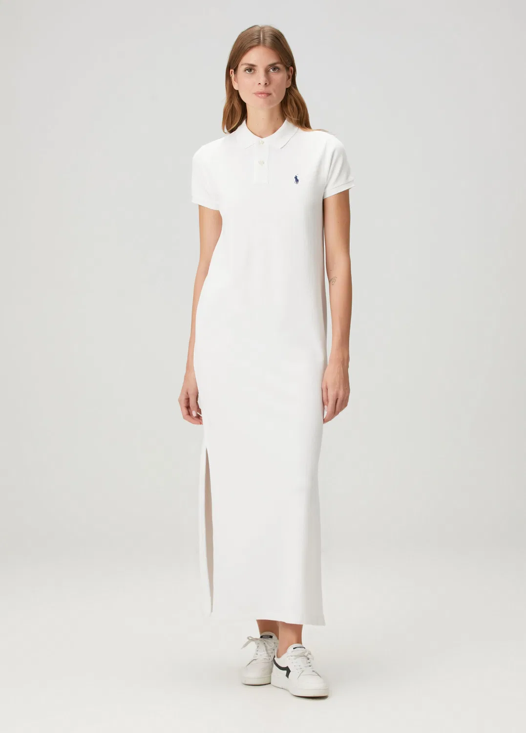 Платье поло Polo Ralph Lauren, white