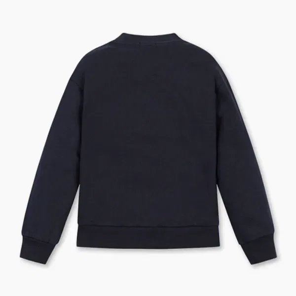 Футболка с длинным рукавом, вязаная, Benetton, бежевая — фото 3