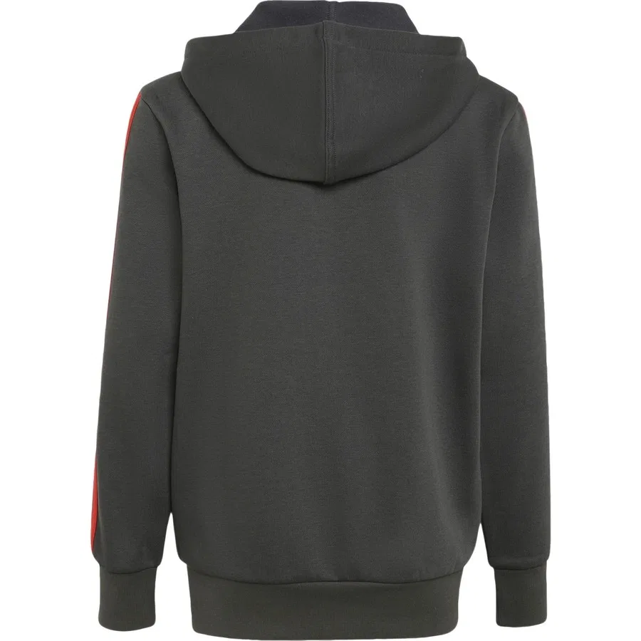 Худи с длинным рукавом Performance Audi Revolut F1 Team DNA Full Zip adidas, Черный — фото 2