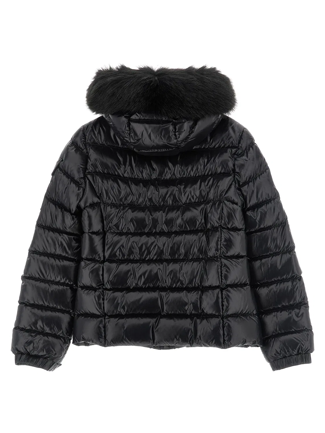 Пуховик "Badyf" Moncler Enfant, черный — фото 3