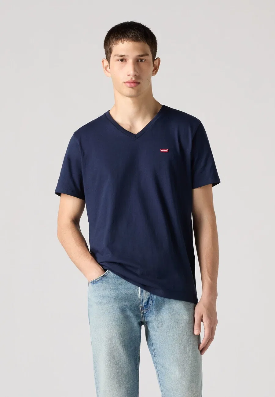 Рубашка LEVI'S темно-синего цвета — фото 2