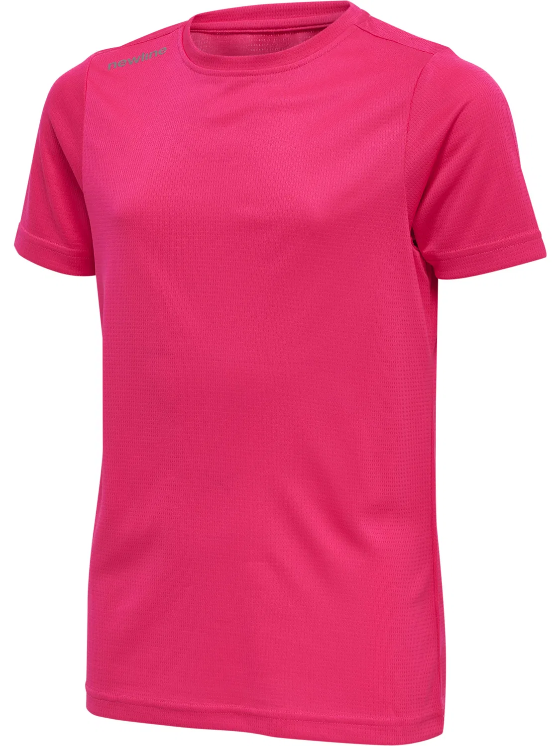 Детская футболка с коротким рукавом из сетчатого джерси Kids Core Newline, Magentapink Rosa