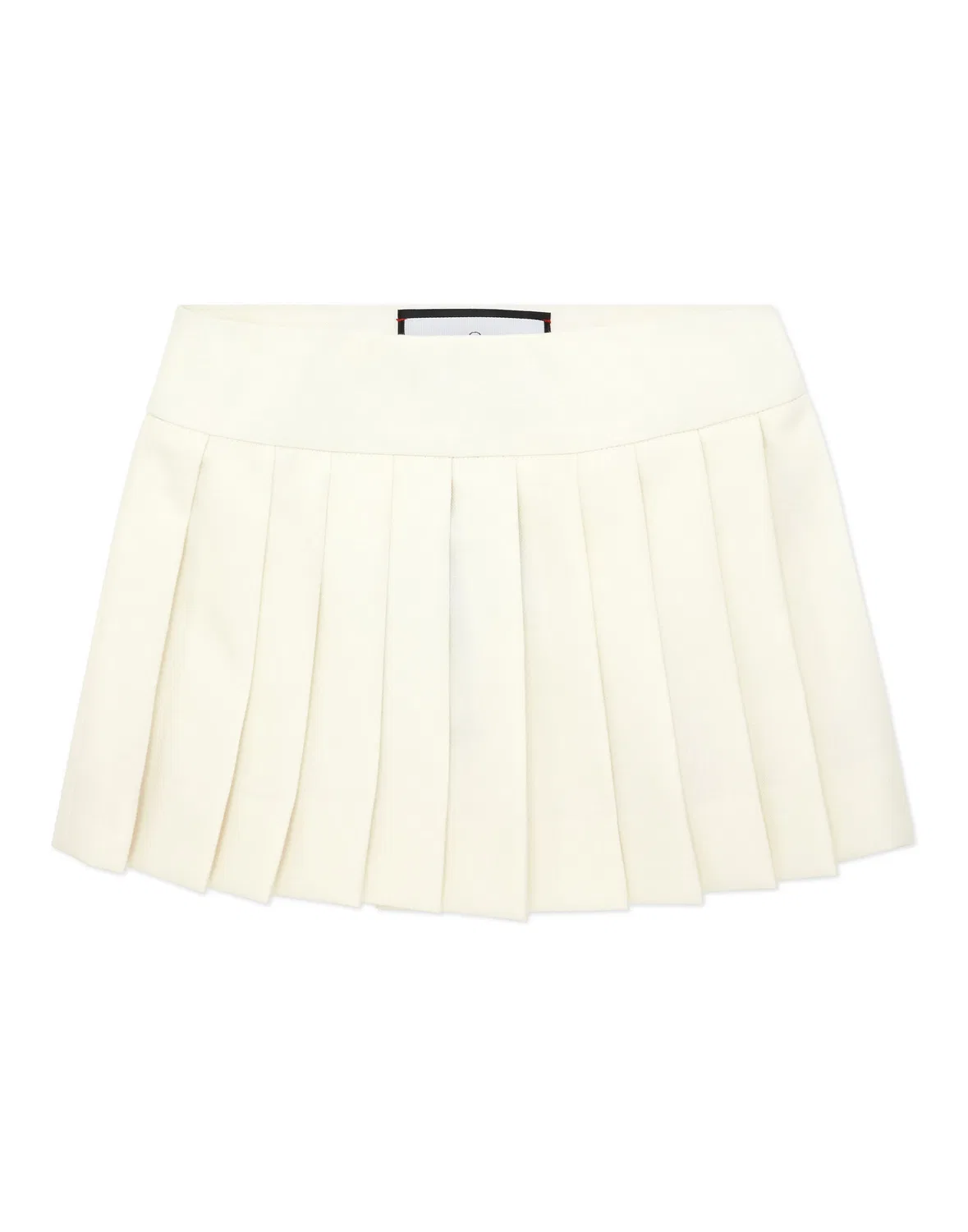 Детская юбка мини в складку из шерсти Wool Pleated Mini Skirt PHILIPP PLEIN, White