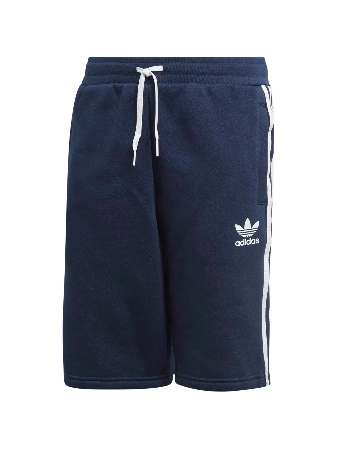 Флисовые шорты в полоску Adidas Kids, синий