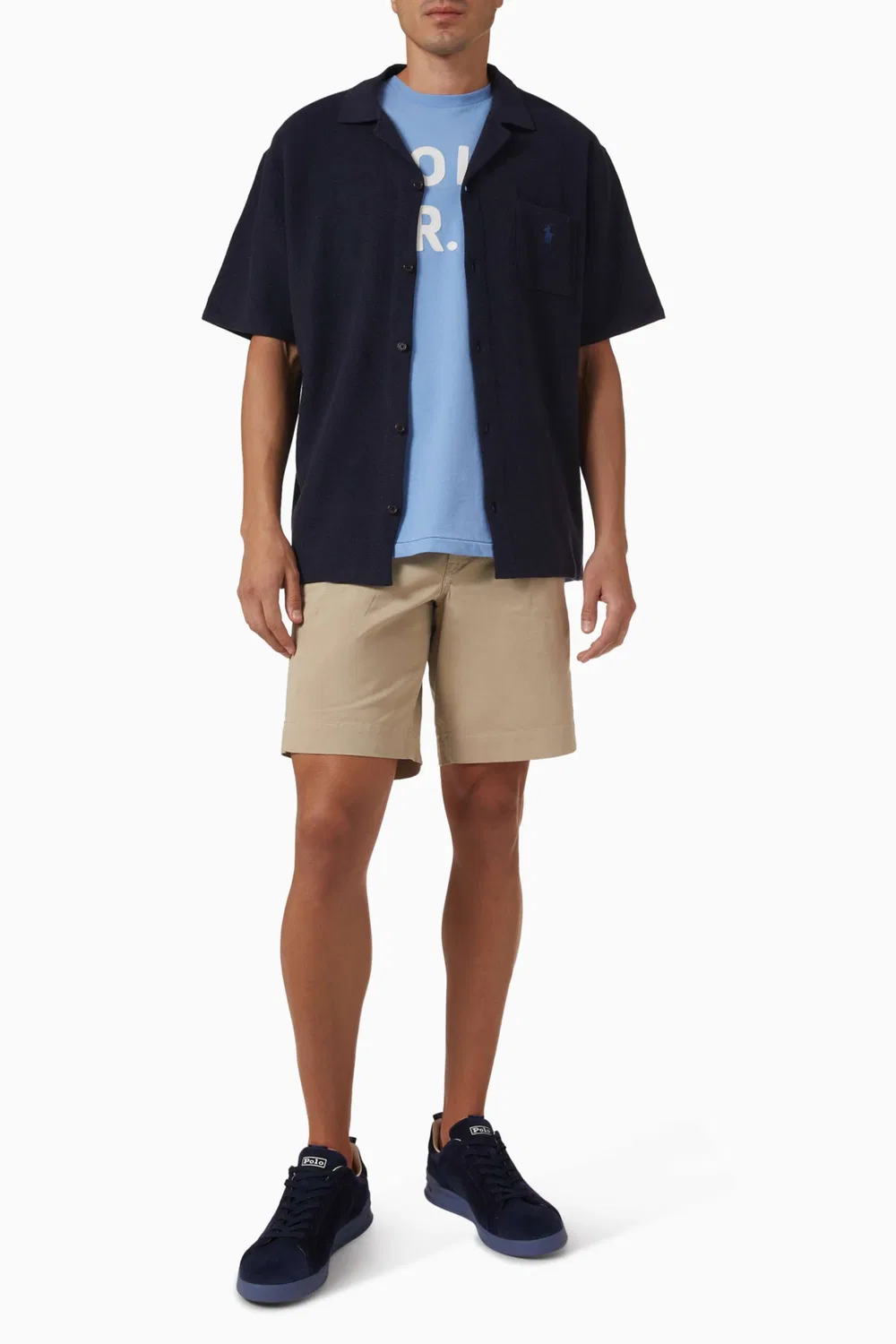 Футболка с коротким рукавом с аппликацией логотипа Polo Ralph Lauren — фото 2