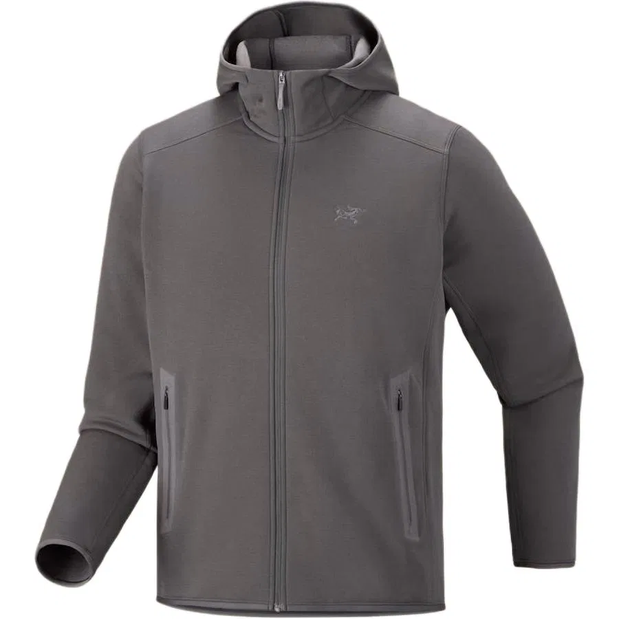 Мужской флисовый свитер с длинным рукавом Arcteryx, Cloud Gray/Cloud