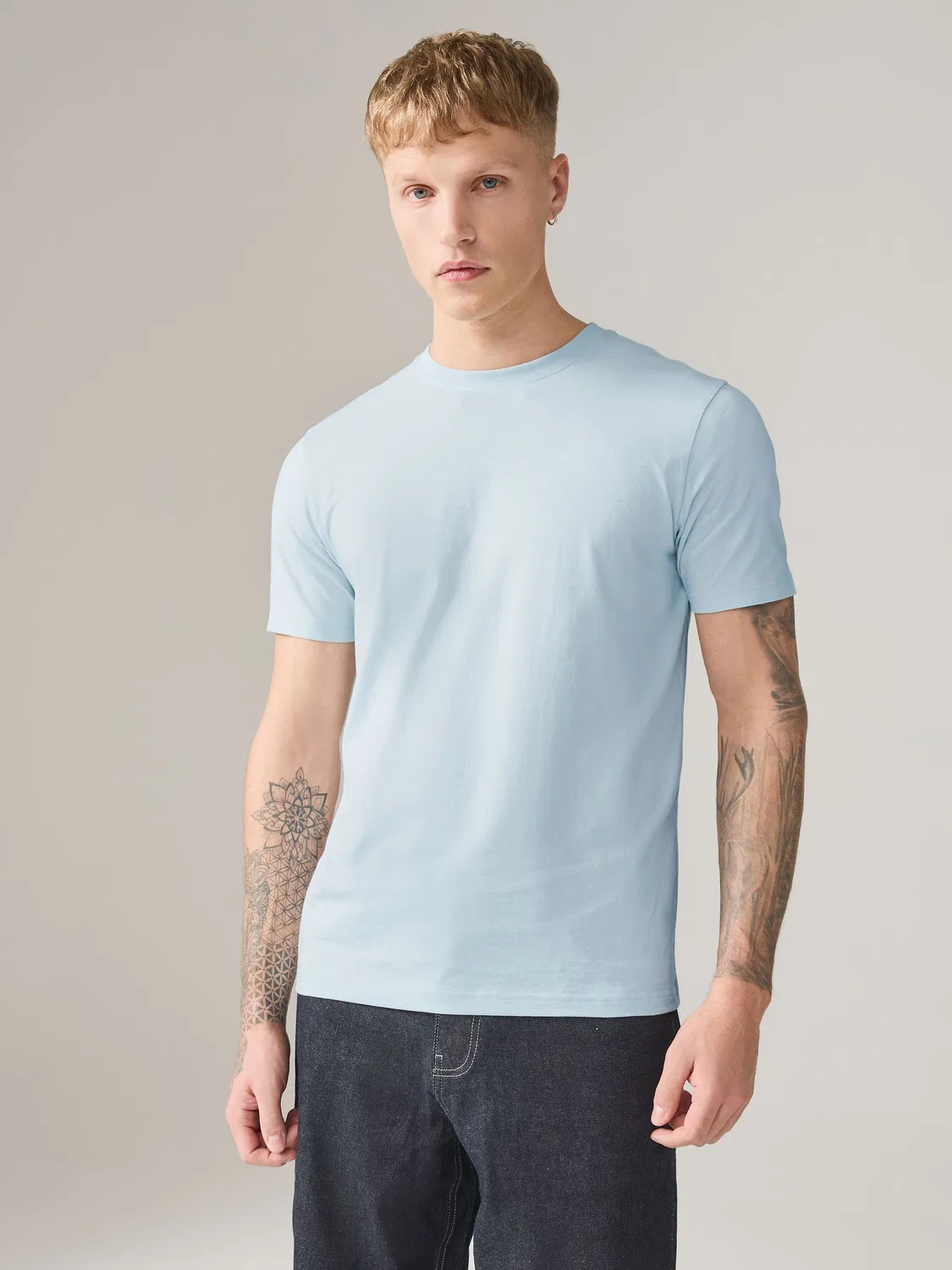 Футболка Slim Fit, Blue Ice Next, голубой