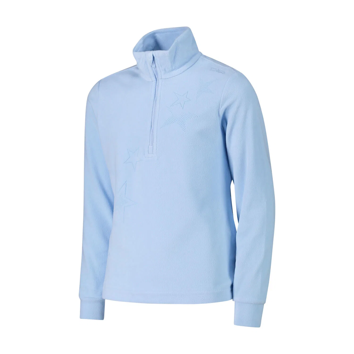 Детский флисовый свитшот с высоким воротником Arctic Fleece Cmp, Hellblau — фото 4