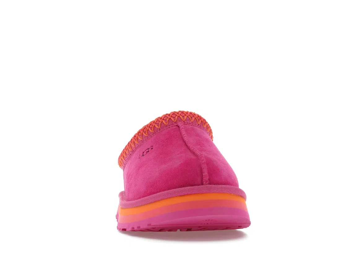 Детские тапочки с подкладкой UGG Tazz Slipper, Raspberry Multi — фото 2