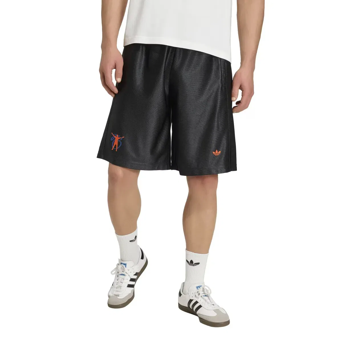 Мужские шорты с принтом Jude Bellingham adidas, Negro