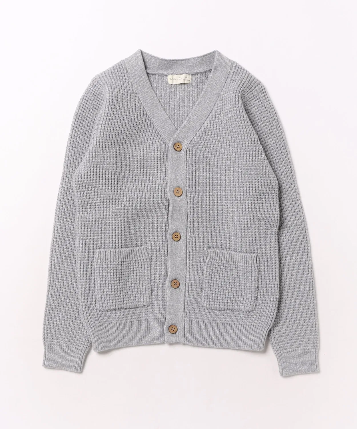 Детский кардиган для мальчиков с пуговицами кокос Wynn Cardigan ARCHIVER, Dusty Blue