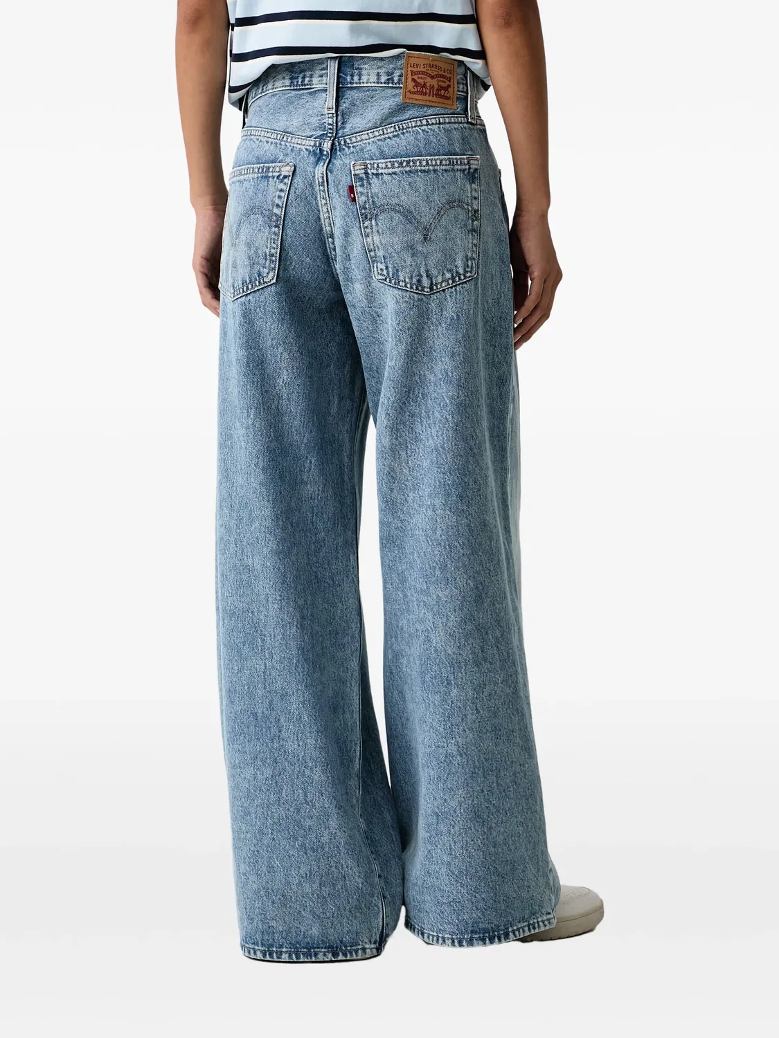 Джинсы Middy широкие синие Levi's, синий — фото 2