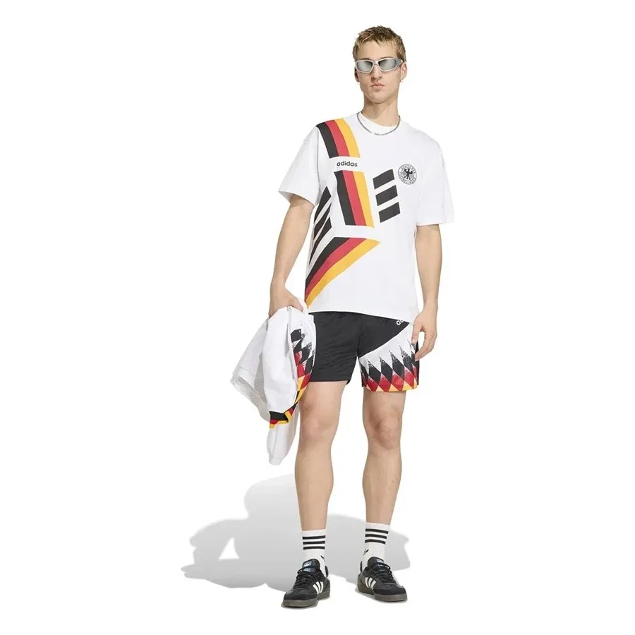 Футболка с длинным рукавом DFB TEE 94 adidas, Белый — фото 4