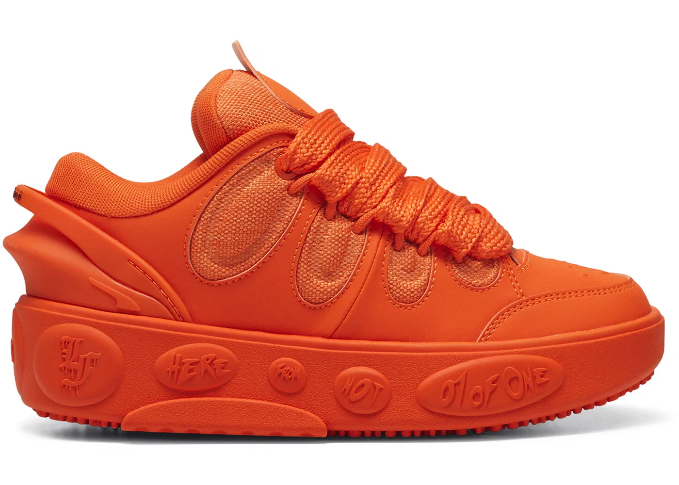 Детские кроссовки Lifestyle с принтом Puma LaMelo Ball LaFrancé Amour, Orange/Black
