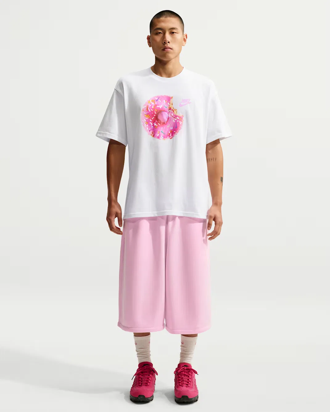 Мужская футболка Nike Sportswear "Donut", White — фото 4