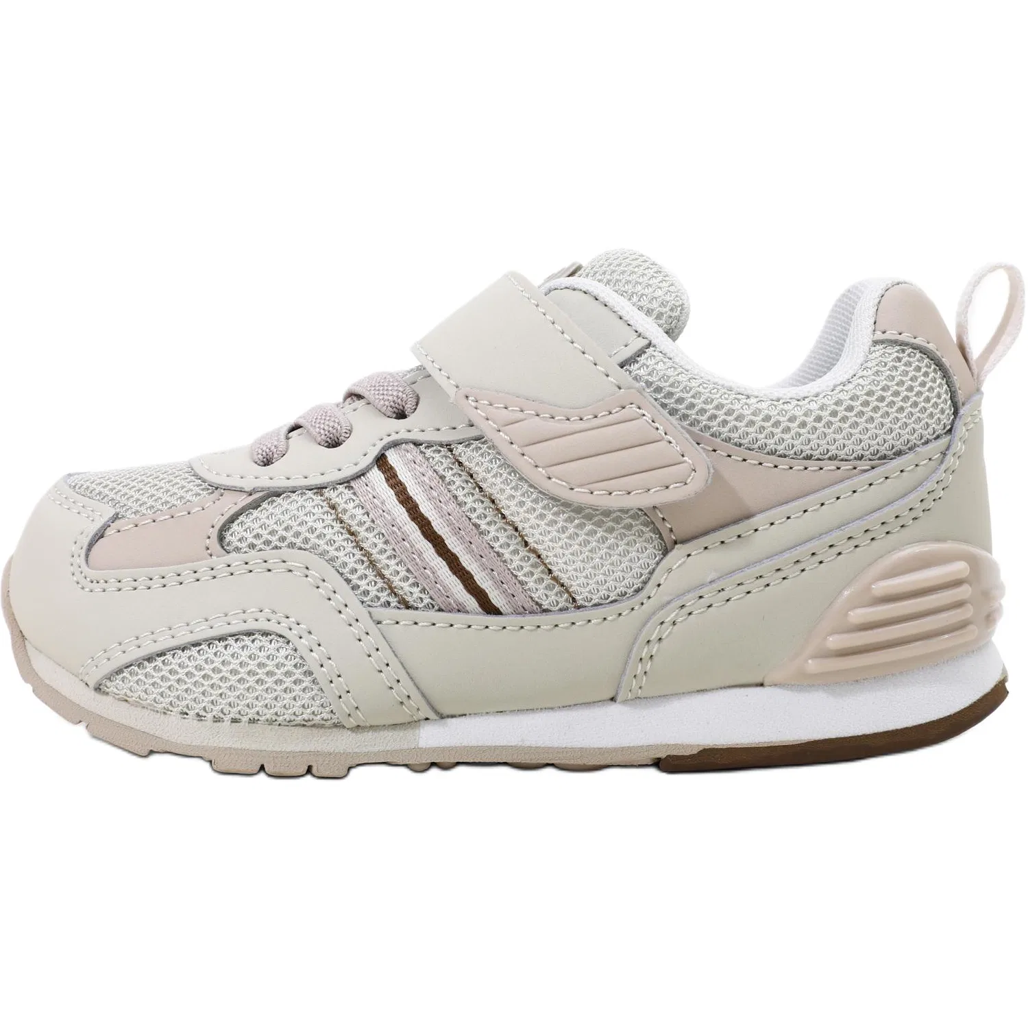 Детские повседневные кроссовки с низким верхом Anti Kick Support MoonStar, Light Brown