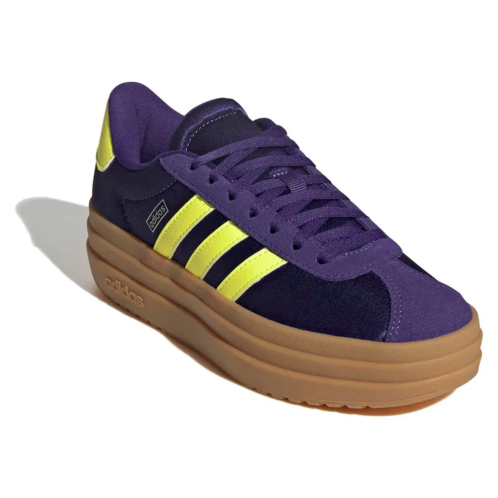 Кроссовки VL Court Bold Junior Adidas, фиолетовый — фото 2