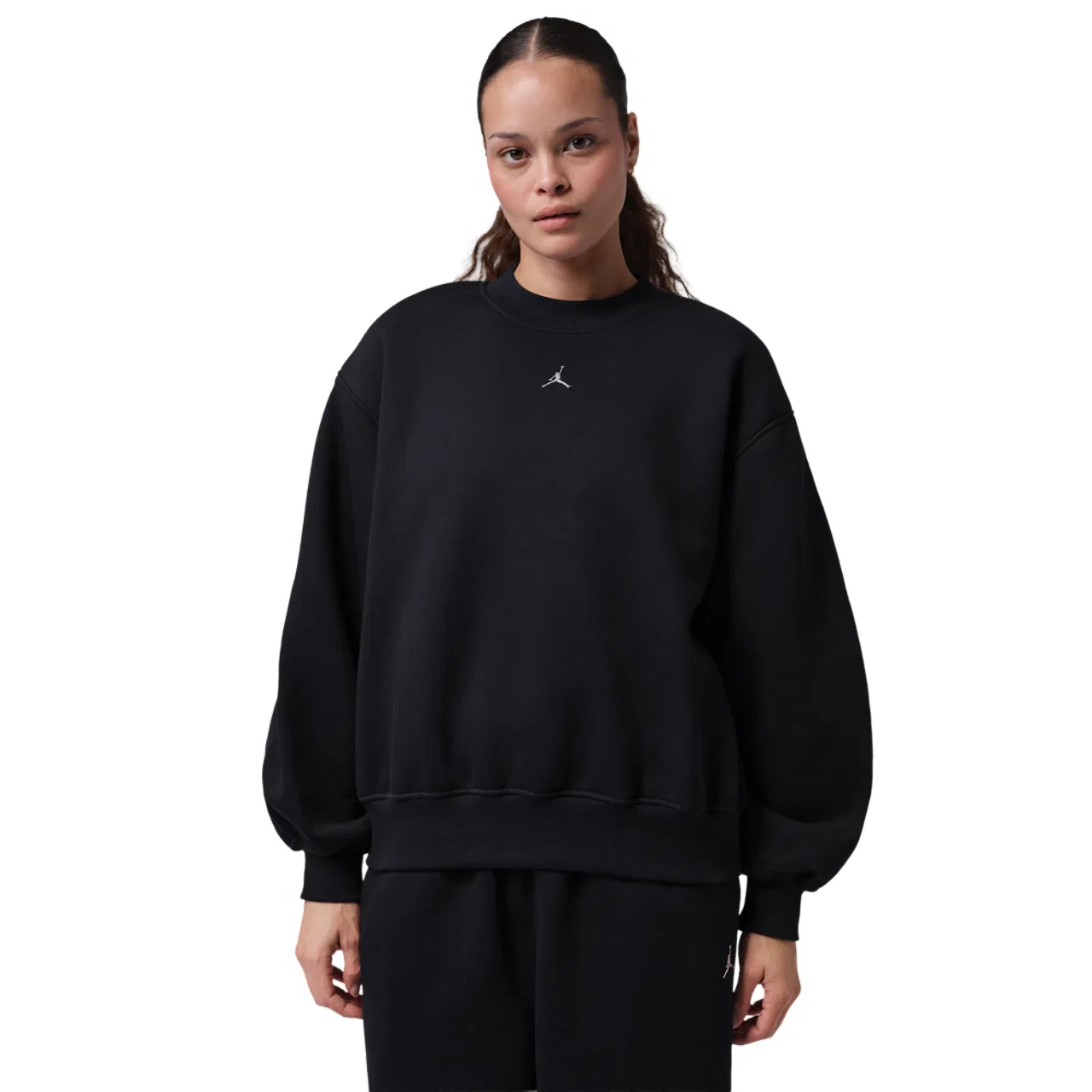 Женский свитшот из футера с регланом Jordan Brooklyn Fleece, Jordan, Black