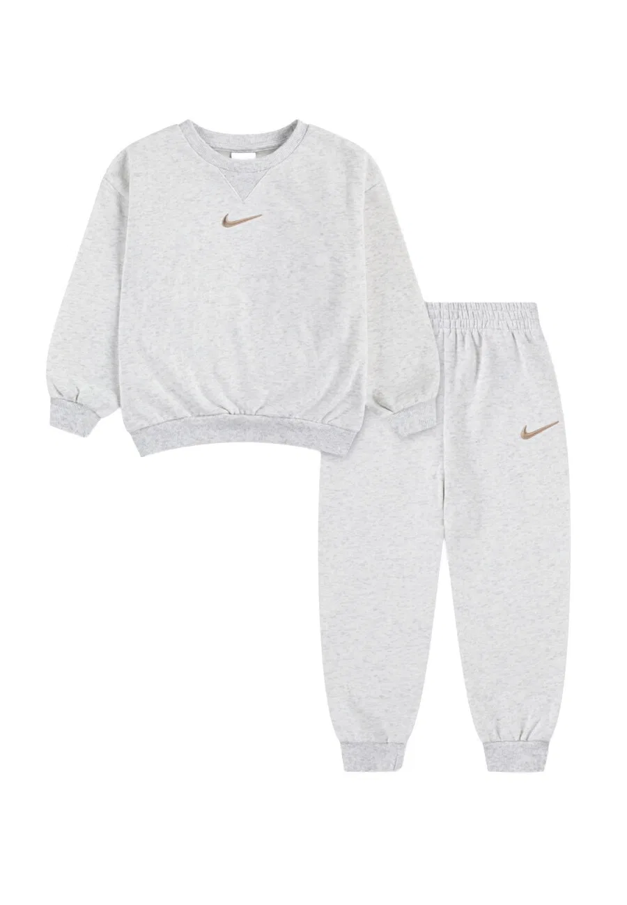 Спортивный костюм Nike Sportswear 'ESSENTIAL' серого цвета