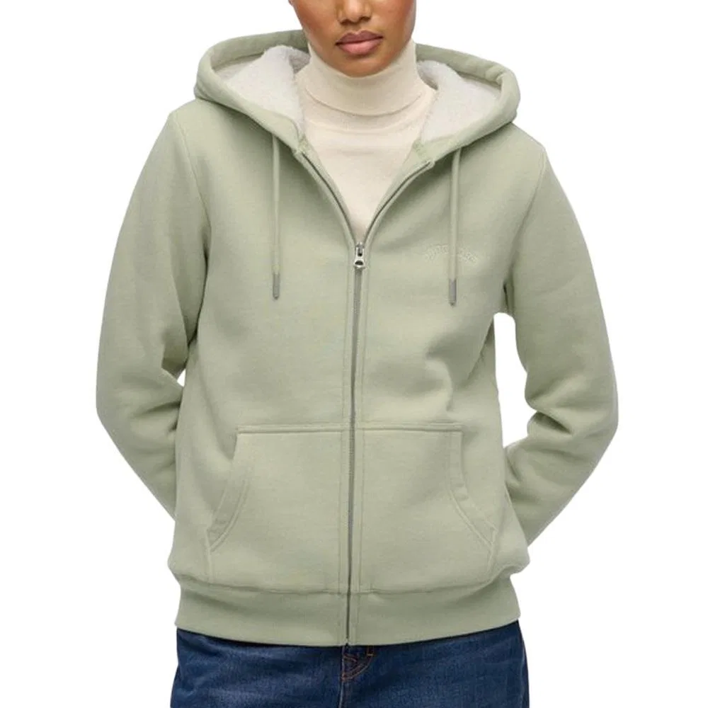 Женское худи с капюшоном Superdry, Цвет Grun