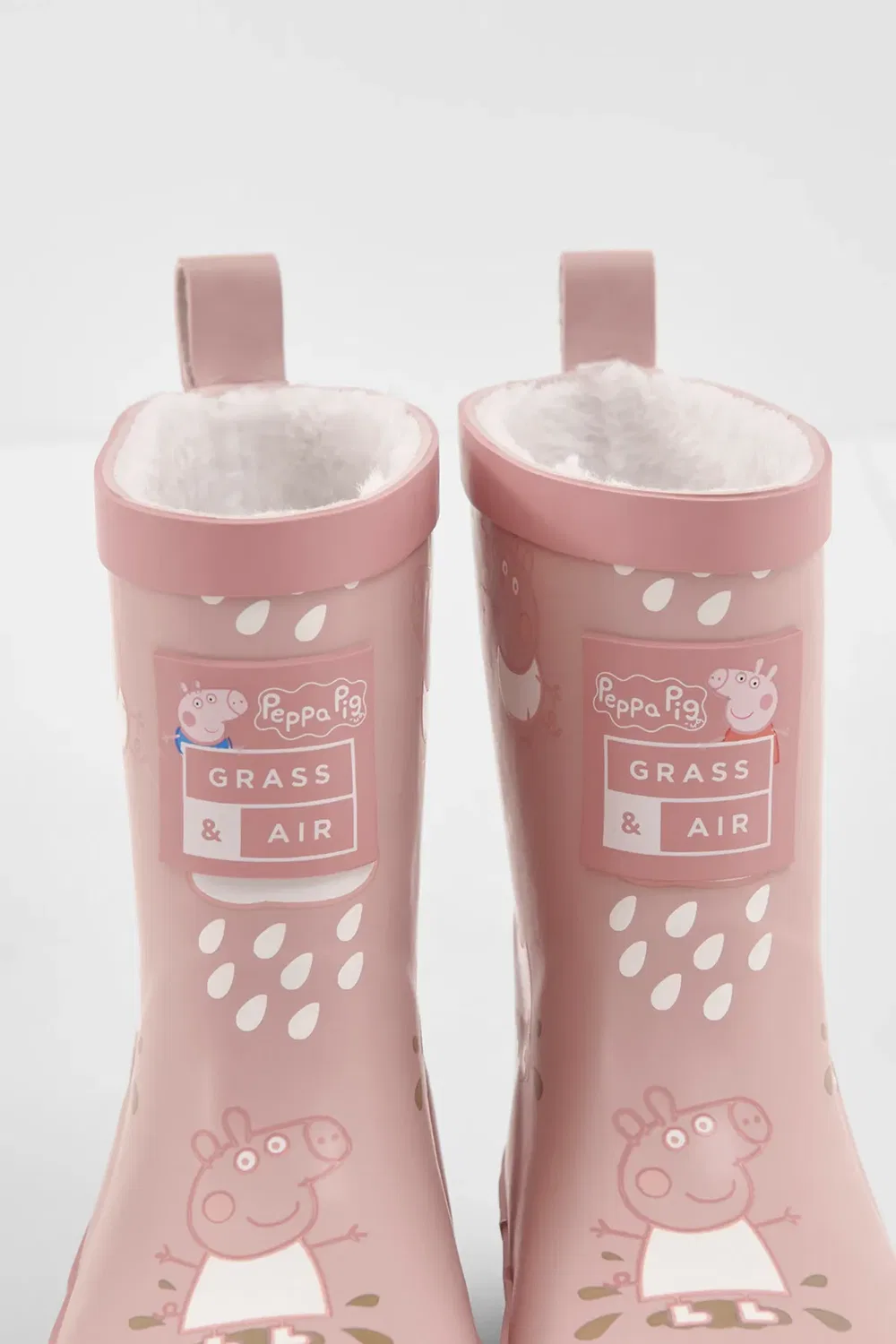 Детские сапоги-веллингтоны с меняющимся цветом Peppa Pig Grass & Air, Pink — фото 3