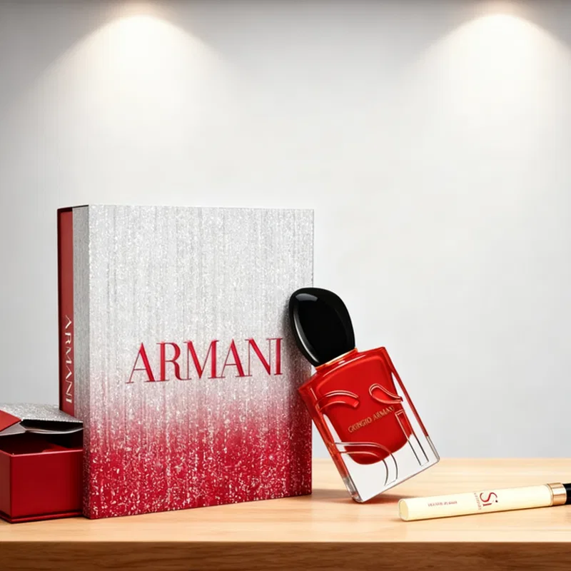 Женский парфюм Armani Si Enchantement Beloved, 60 мл, GIORGIO ARMANI, Красный — фото 4