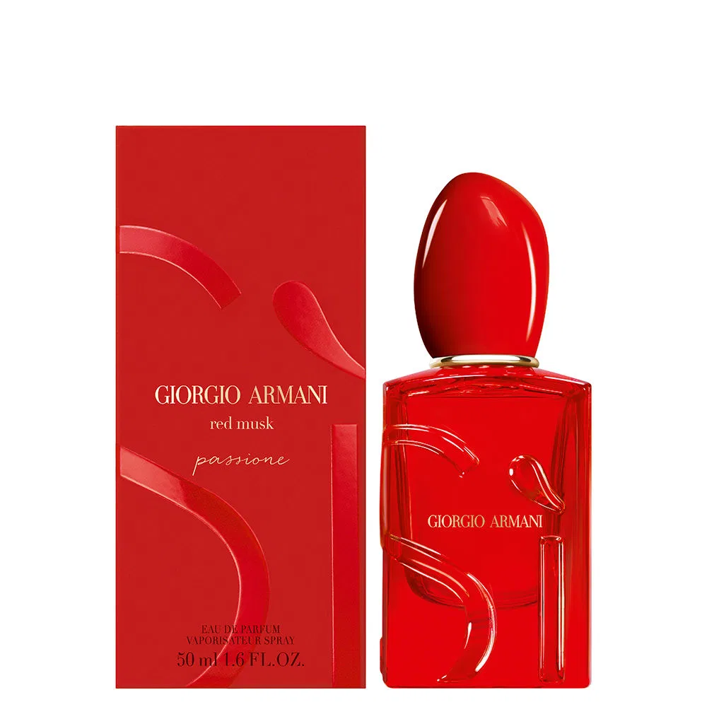 Духи женские 50 мл с фруктово-цветочным ароматом SI PASSIONE RED MUSK Giorgio Armani — фото 2