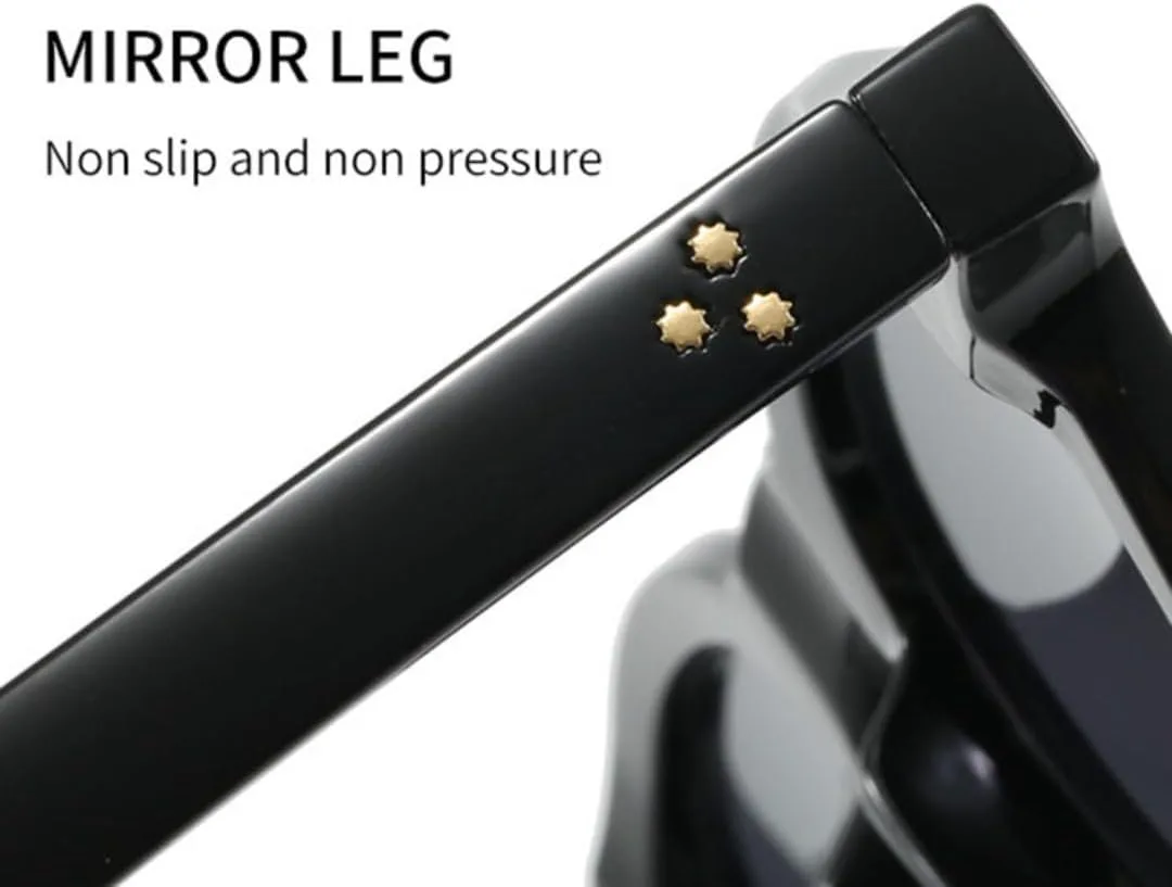 

Солнцезащитные очки с защитой UV400 | Круглая оправа, цветные линзы | Для женщин и мужчин, для занятий спортом на открытом воздухе и путешествий DSVIGF, Leopard Green