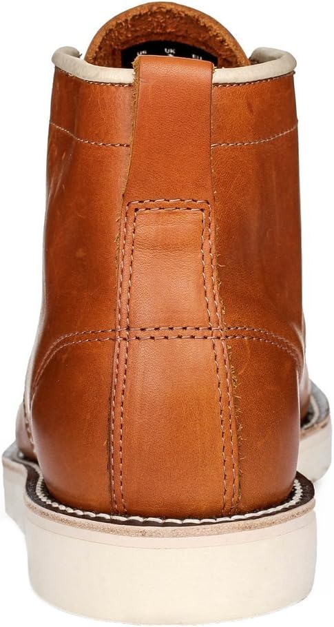 Ботинки Golden Fox 6 с американским наследием, модель Moc Toe Wedge для строительства, сделаны в США, Brun — фото 3