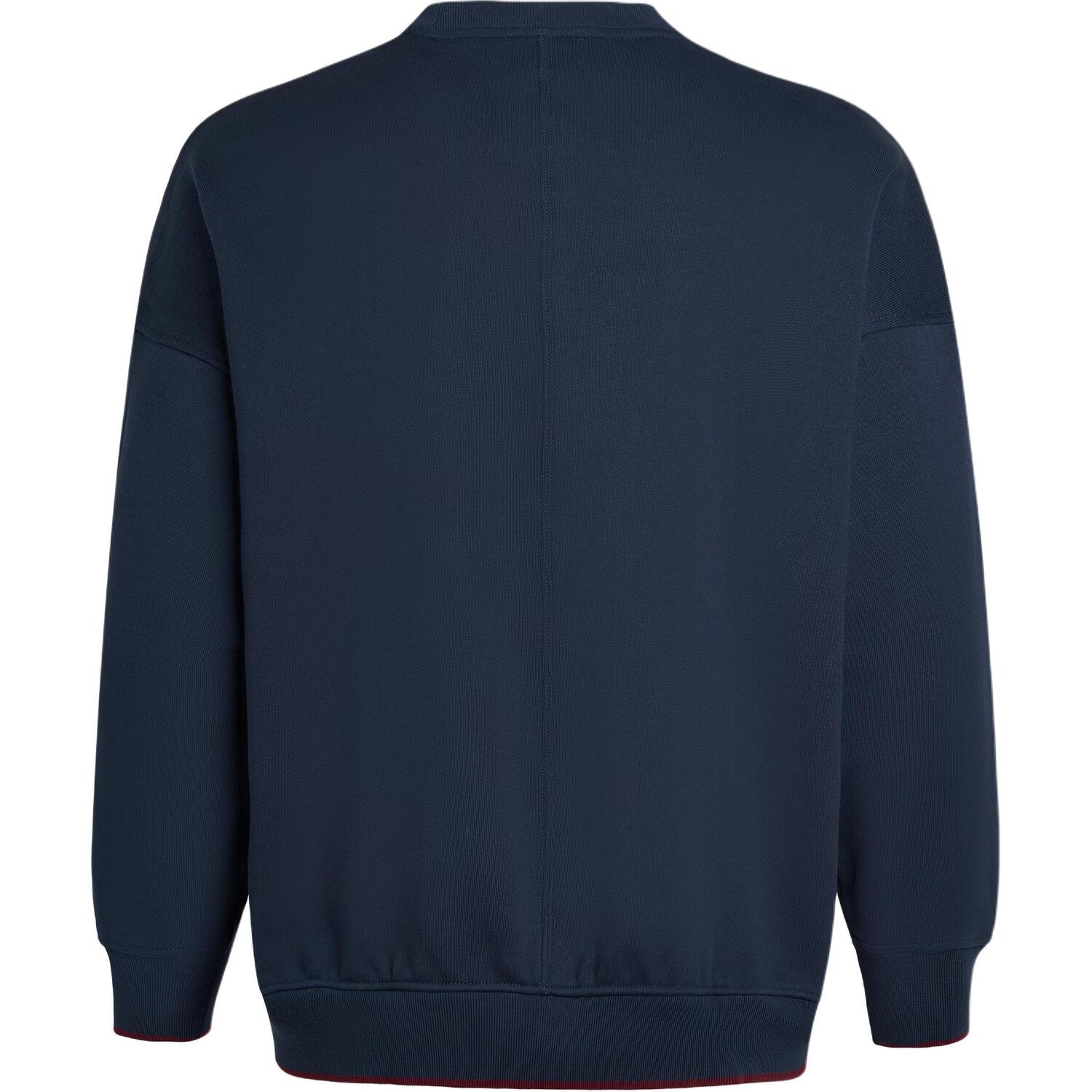 Толстовка FW25 CREST женская Adidas Originals, темный индиго — фото 3
