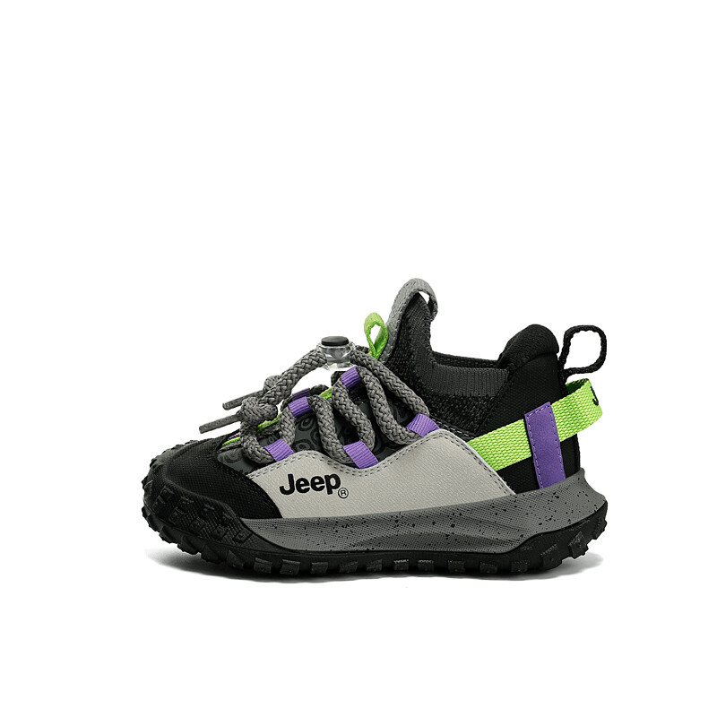 

Кроссовки Jeep Kids Lifestyle Shoes Kids Low-top Green/purple, слоновая кость/черный