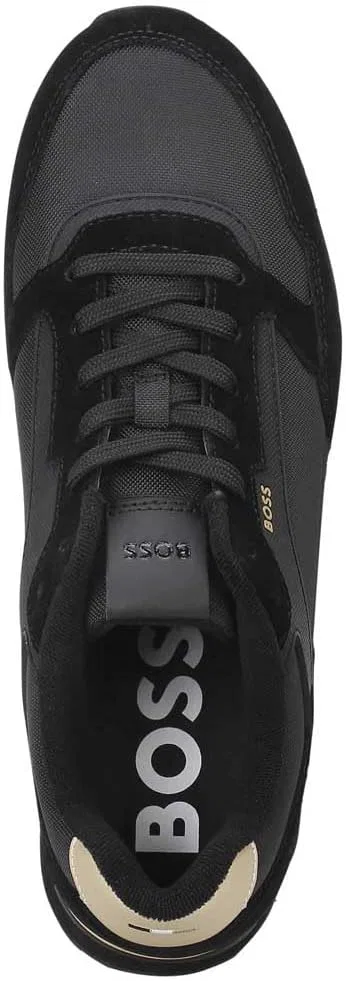 Кроссовки Boss Men's Parkour-l_Runn_sdnytRunning HUGO BOSS, Grey Black — фото 4